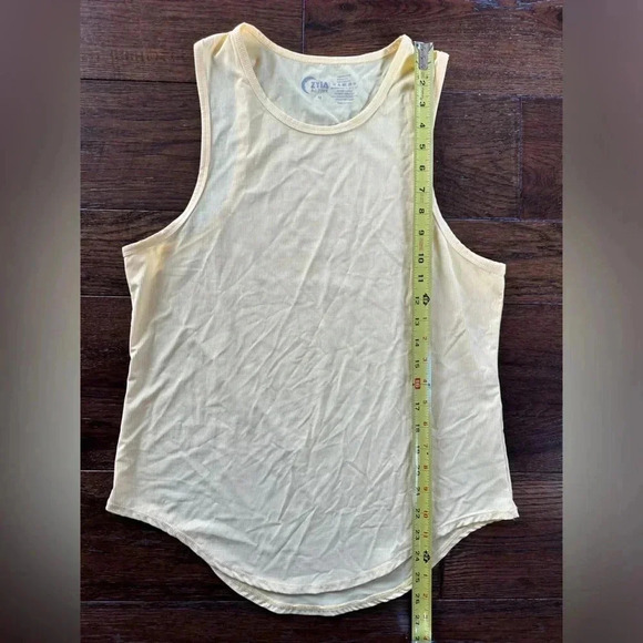 ZYIA Light Yellow Tank Top- size Medium - Picture 2 of 5